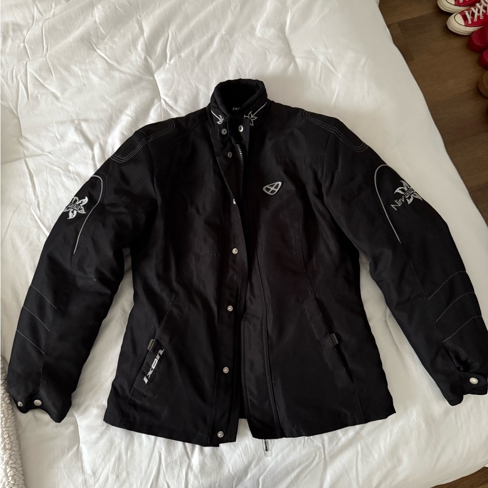 Women’s Black Nirvana Motorcycle Jacket